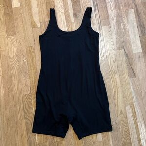 Quince Classic Black Bodysuit